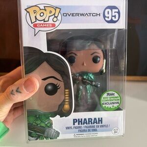Funko Pop Pharah 95 Vinyl Figure - Green and Black